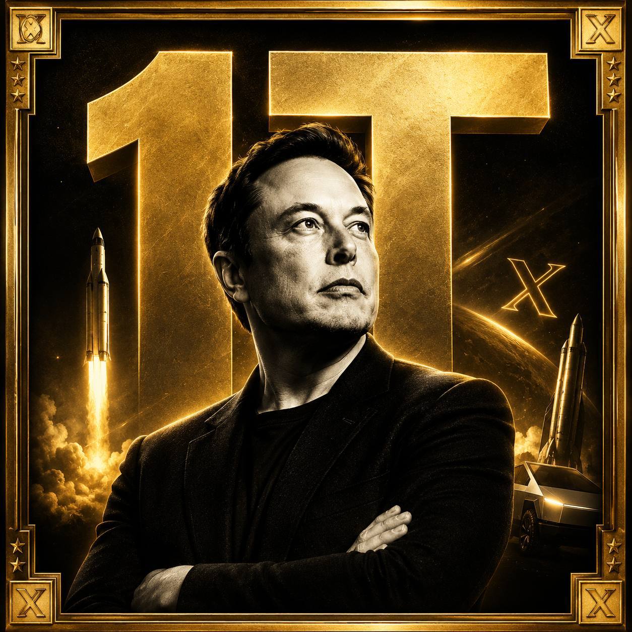 Elon Musk — World's First Trillionaire